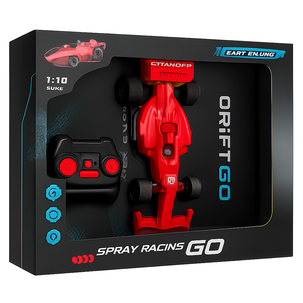 F1 RC Drift Car with Exhaust and Spray