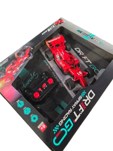 F1 RC Drift Car with Exhaust and Spray
